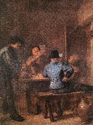 BROUWER, Adriaen In the Tavern fd oil on canvas
